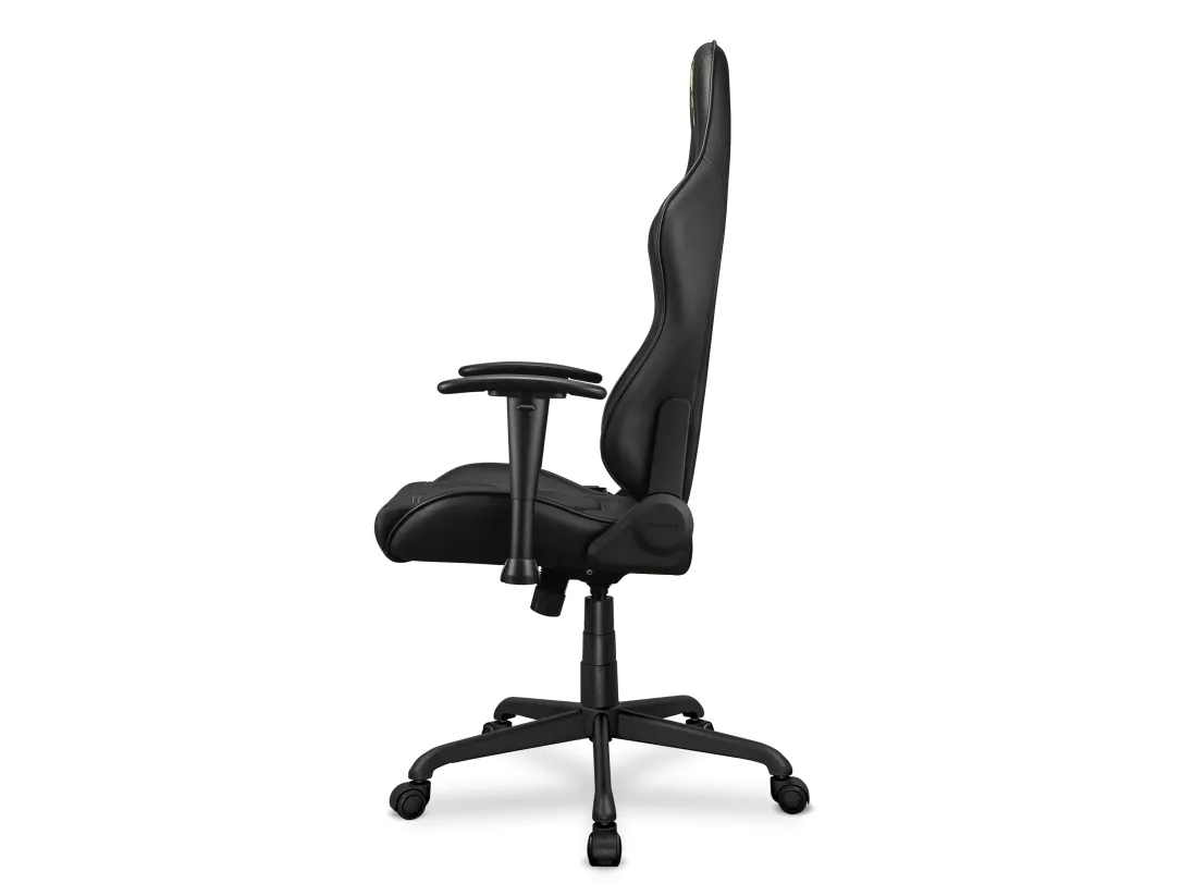 COUGAR Gaming Silla Armor Elite Royal, PC gamingstol, 120 kg, Polstret sæde, Polstret ryglæn, Sort, Stål