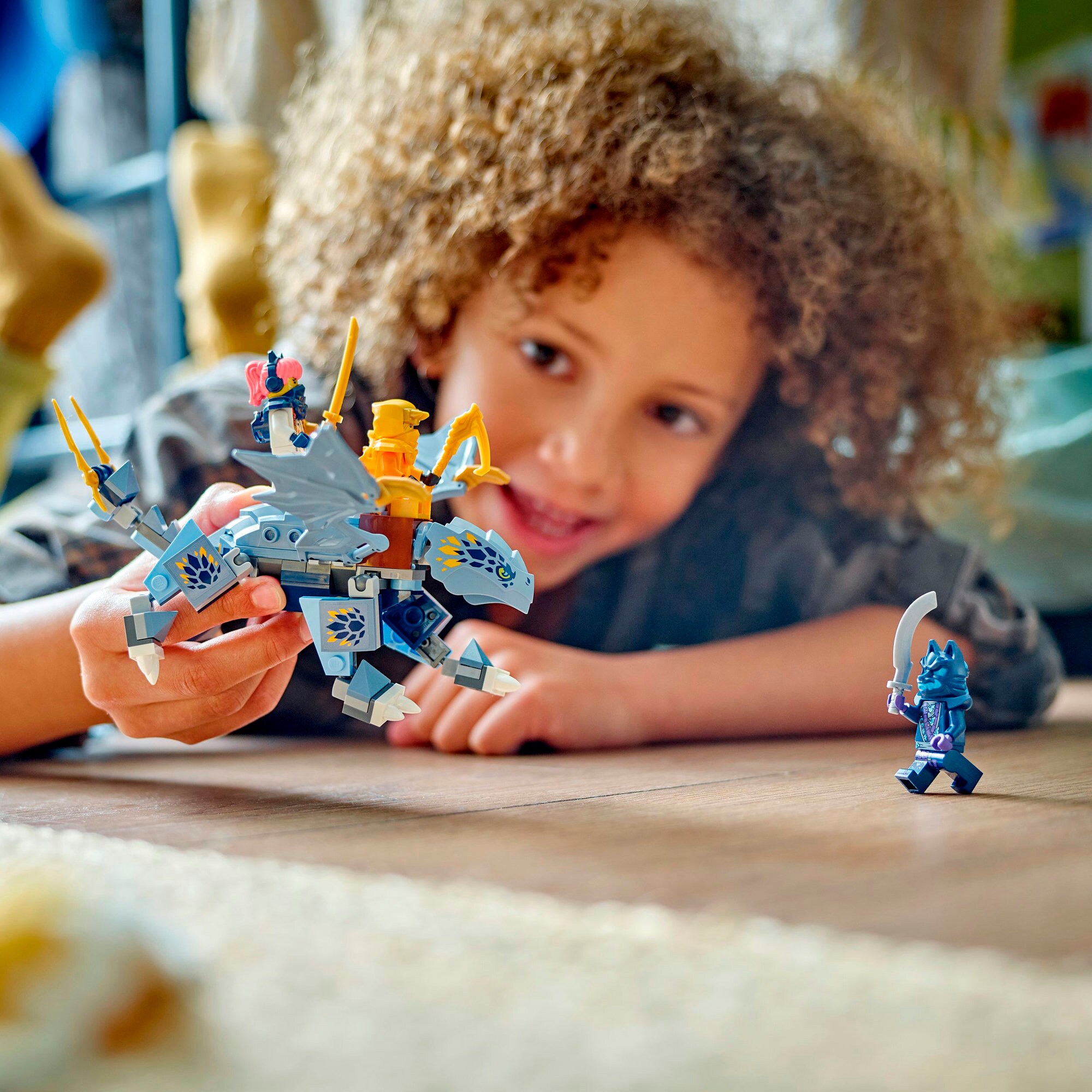 LEGO Konstruktionsspielzeug Ninjago Riyu der Babydrache