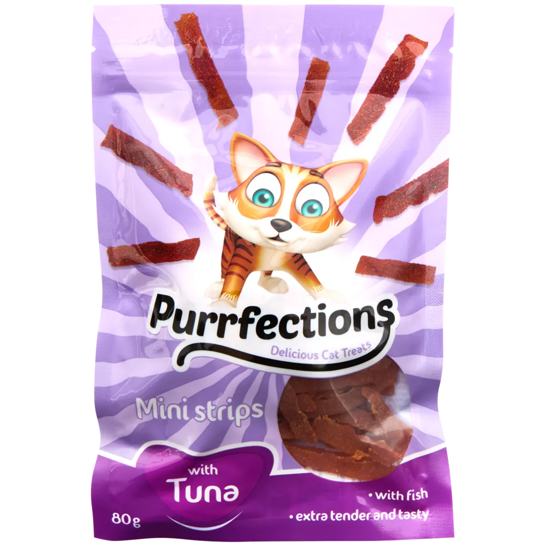 Purrfections mini-kattensnacks 80 gram | diverse varianten