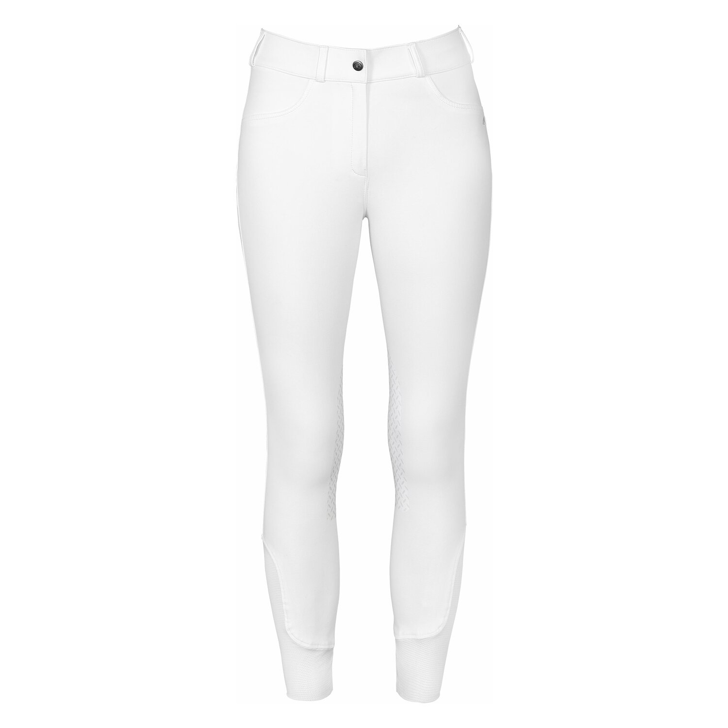 black forest Grip-Kniebesatz-Reithose - white