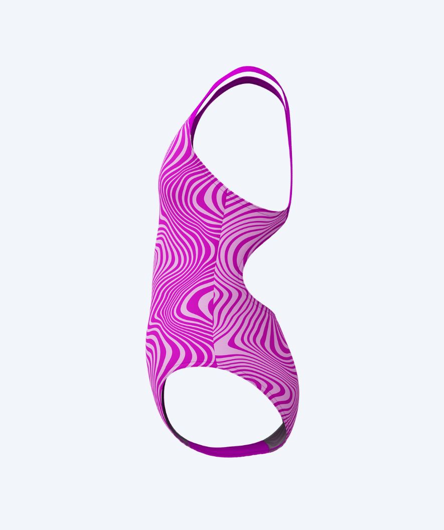 Speedo badedragt til piger - Allover Digital Splashback - Pink