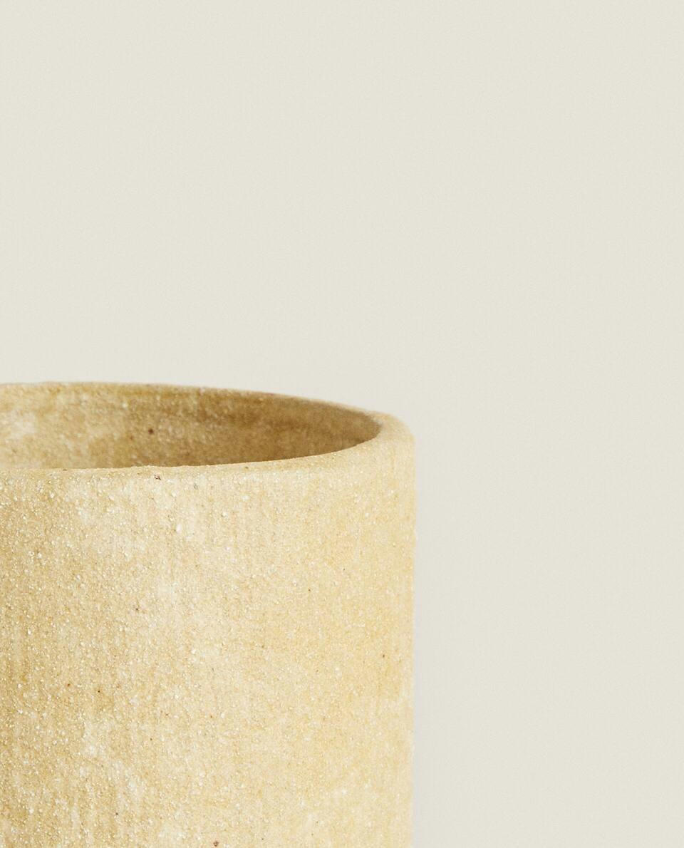 VASO DE FLORES DE CERÂMICA
