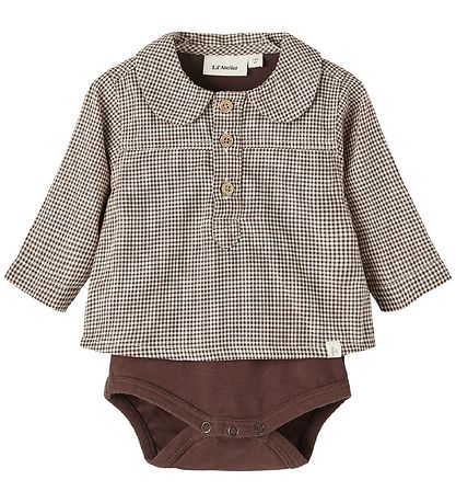 Lil' Atelier Hemdbody l/ä - NbmRoss - Rocky Road
