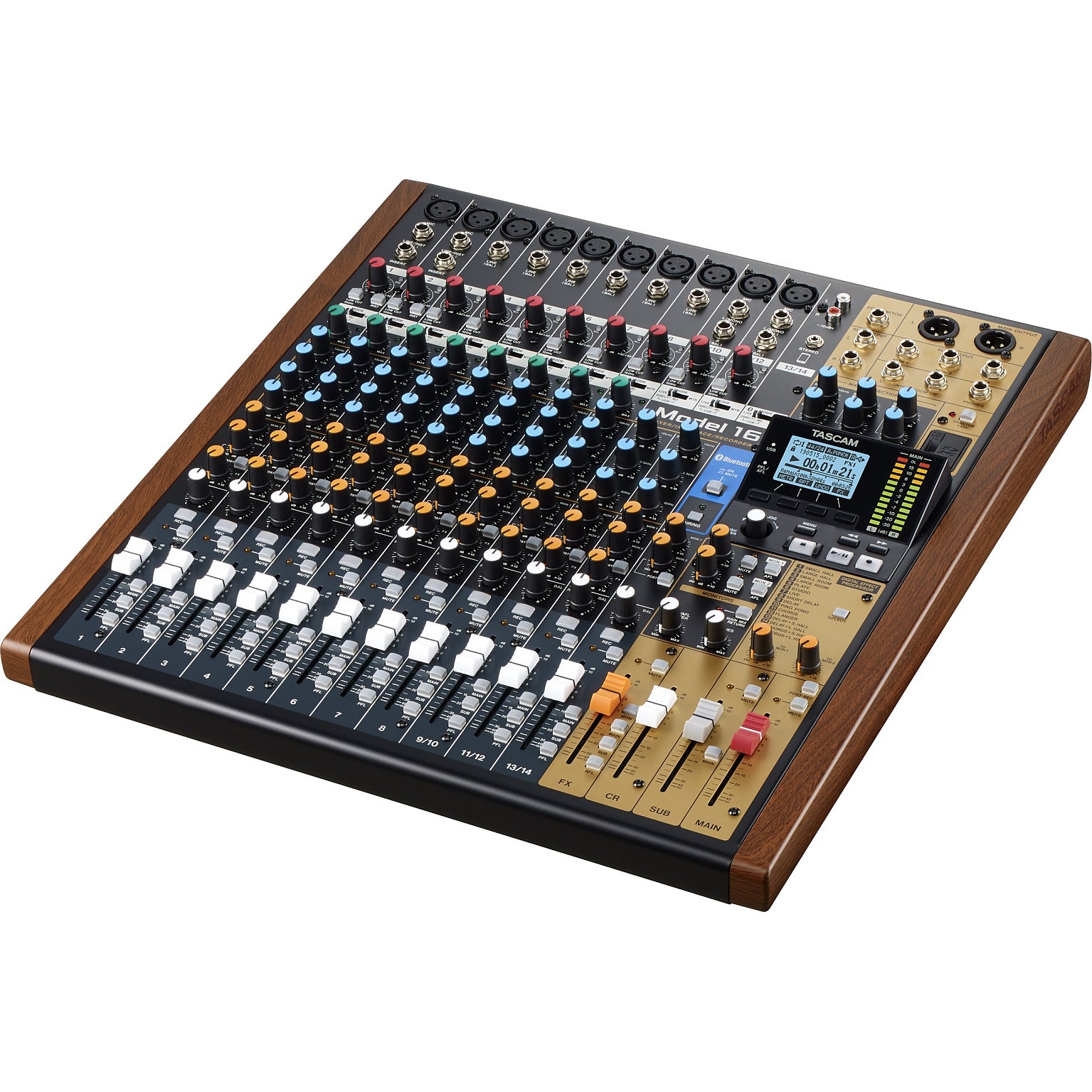 Tascam Model 16 16-kanaals mengpaneel