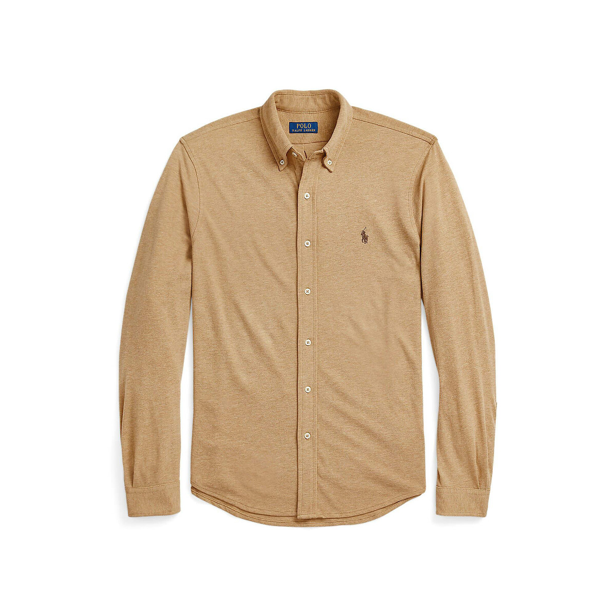 POLO RALPH LAUREN<br>Camisa de algodão piqué ultraleve