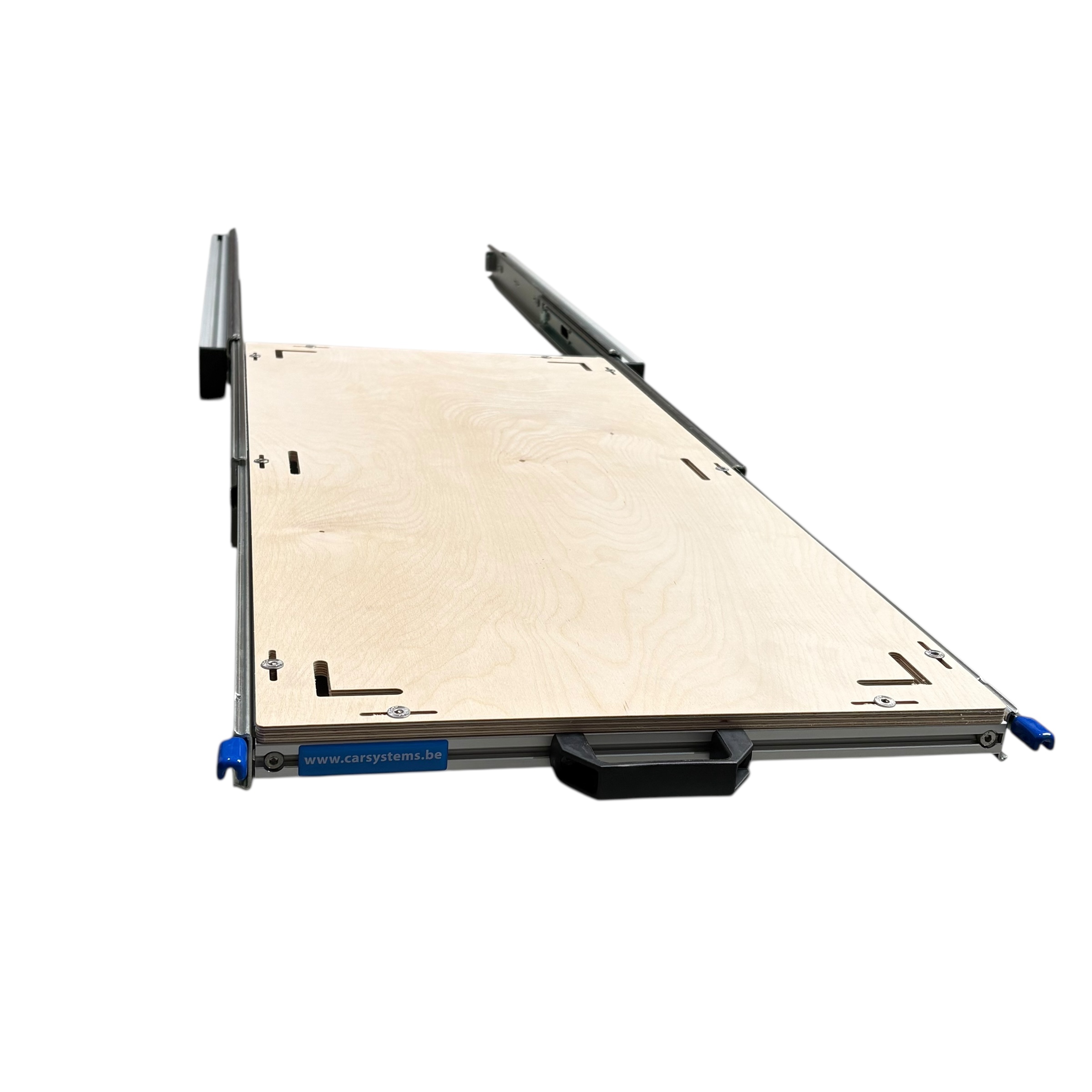 Aluminium schuifframe 80x60 cm met 9 mm multiplex vloerplaat