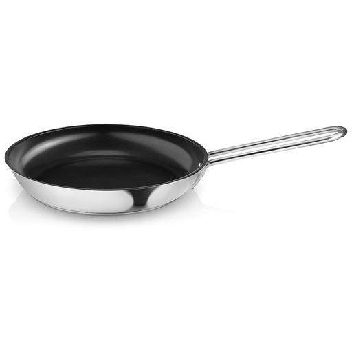 Eva Trio Stainless Steel Keramisk Slip-Let Stegepande, Ø24 cm