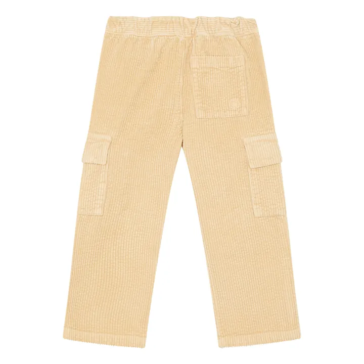 SMALLABLE BASICS Pantalon Cargo Garçon Velours Cotelé | Mastic