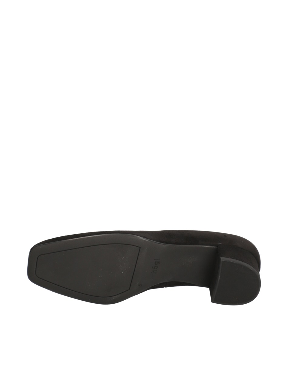 Veloursleder Pumps