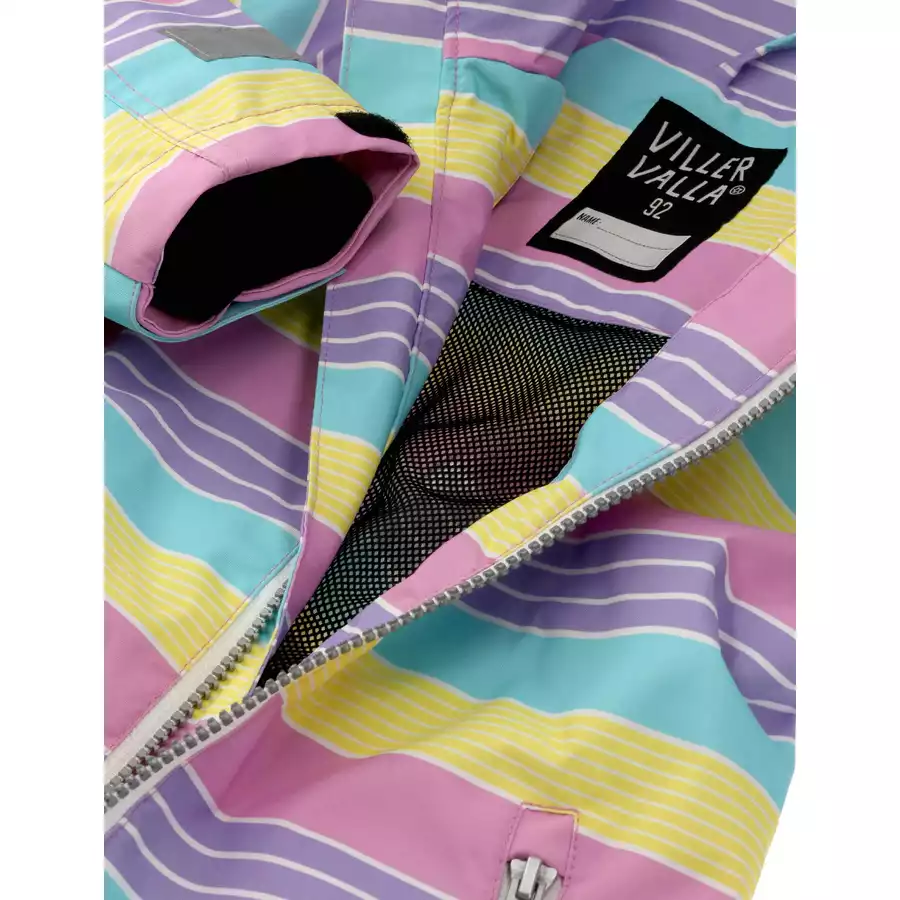 Villervalla Overall Stripes california