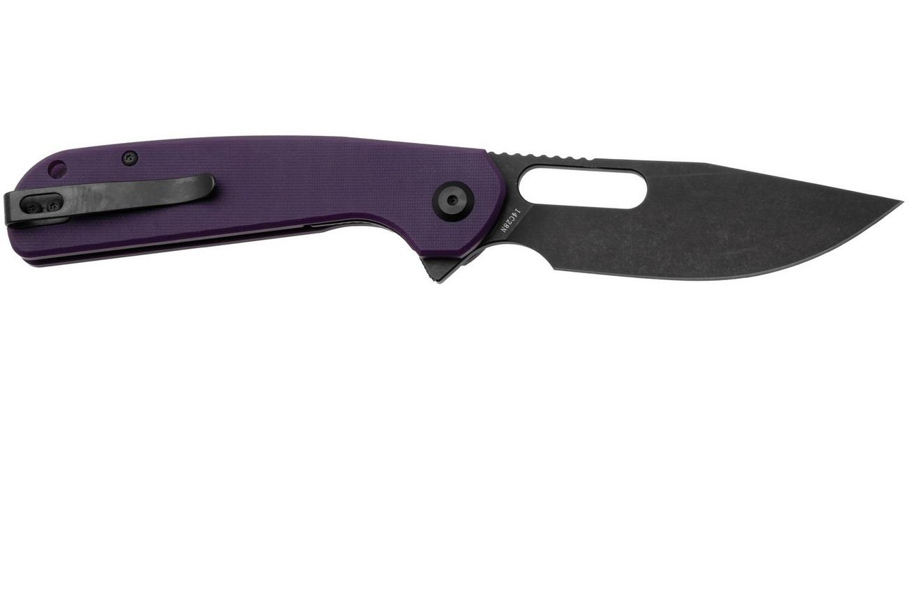 Eutektik Trinity TRI-PSW-R Stonewashed 14C28N, Purple G10, zakmes