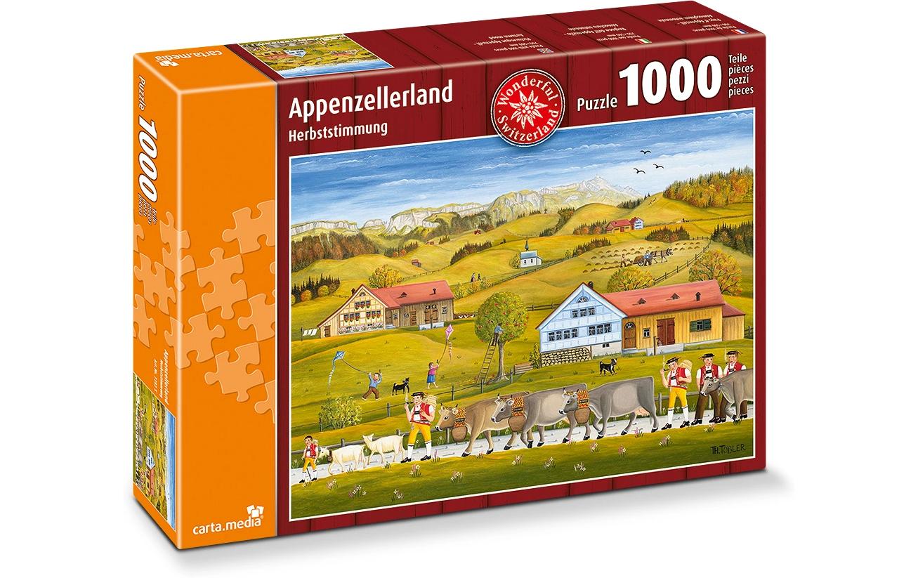 Puzzle Appenzellerland HerbststimmungKlassisches Puzzle