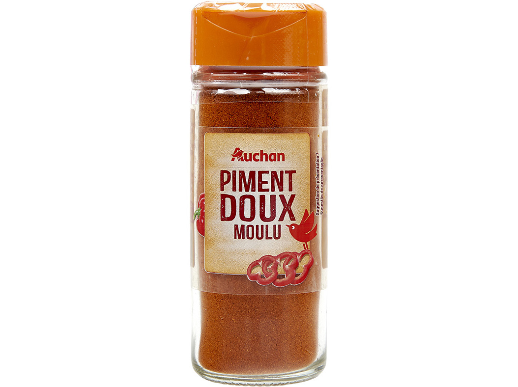PIMENTÃO DOCE AUCHAN MOÍDO 40 G