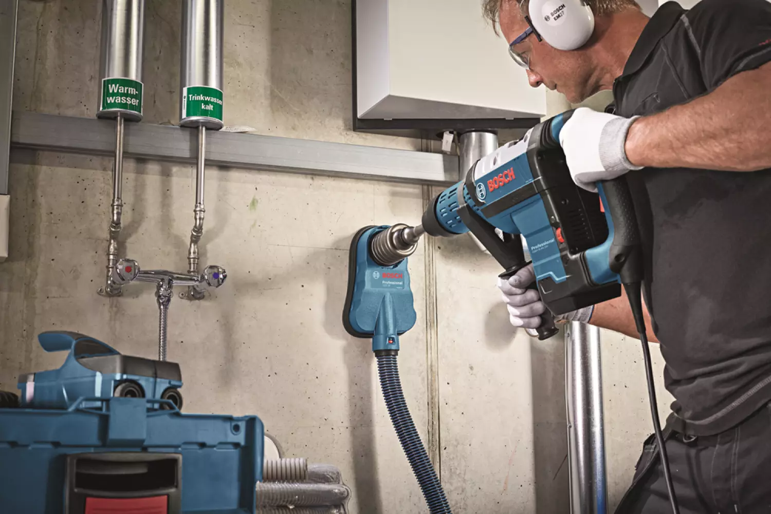 Bosch GDE68 Zuigmond voor boorhamers - 68mm