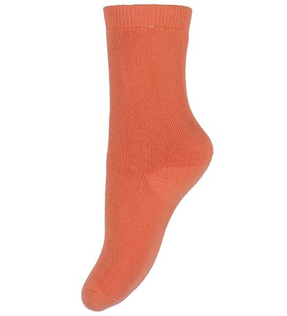 Melton Strømper - Andrea -  2-pak - Orange/Rosa