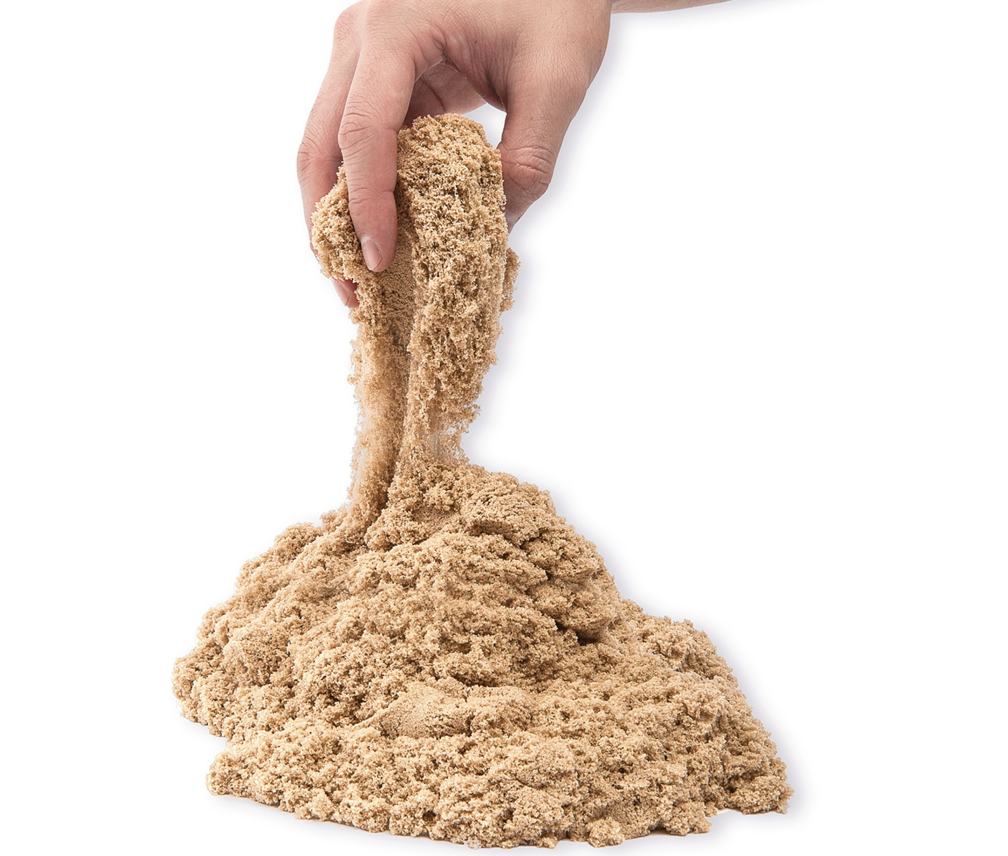 (5kg) Kinetic Sand Magic Kinder Knetsand Spielzeug (36890) - Braun