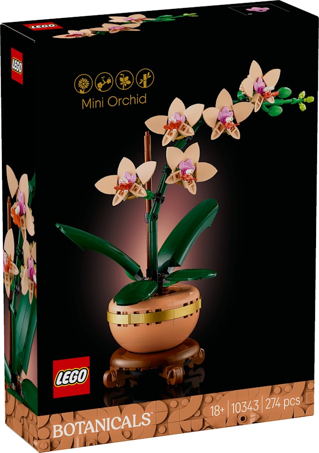 Miniatyrorkidé LEGO® Botanicals (10343)