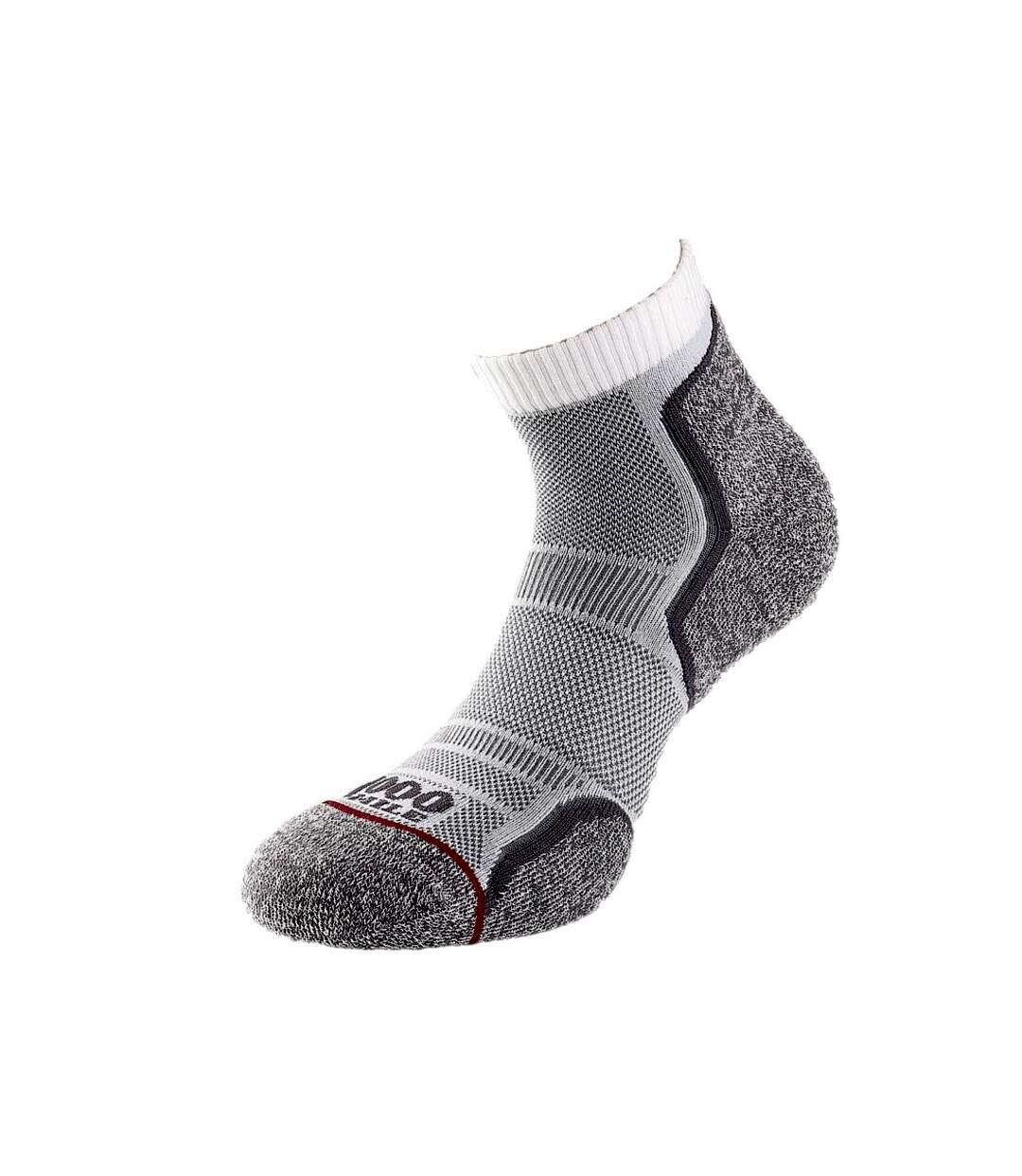 1000 Mile - Socquettes RUN - Homme (Blanc / gris) - UTRD890