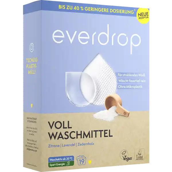 Vollwaschmittel Zitrone, Lavendel, Zedernholz 19 WL