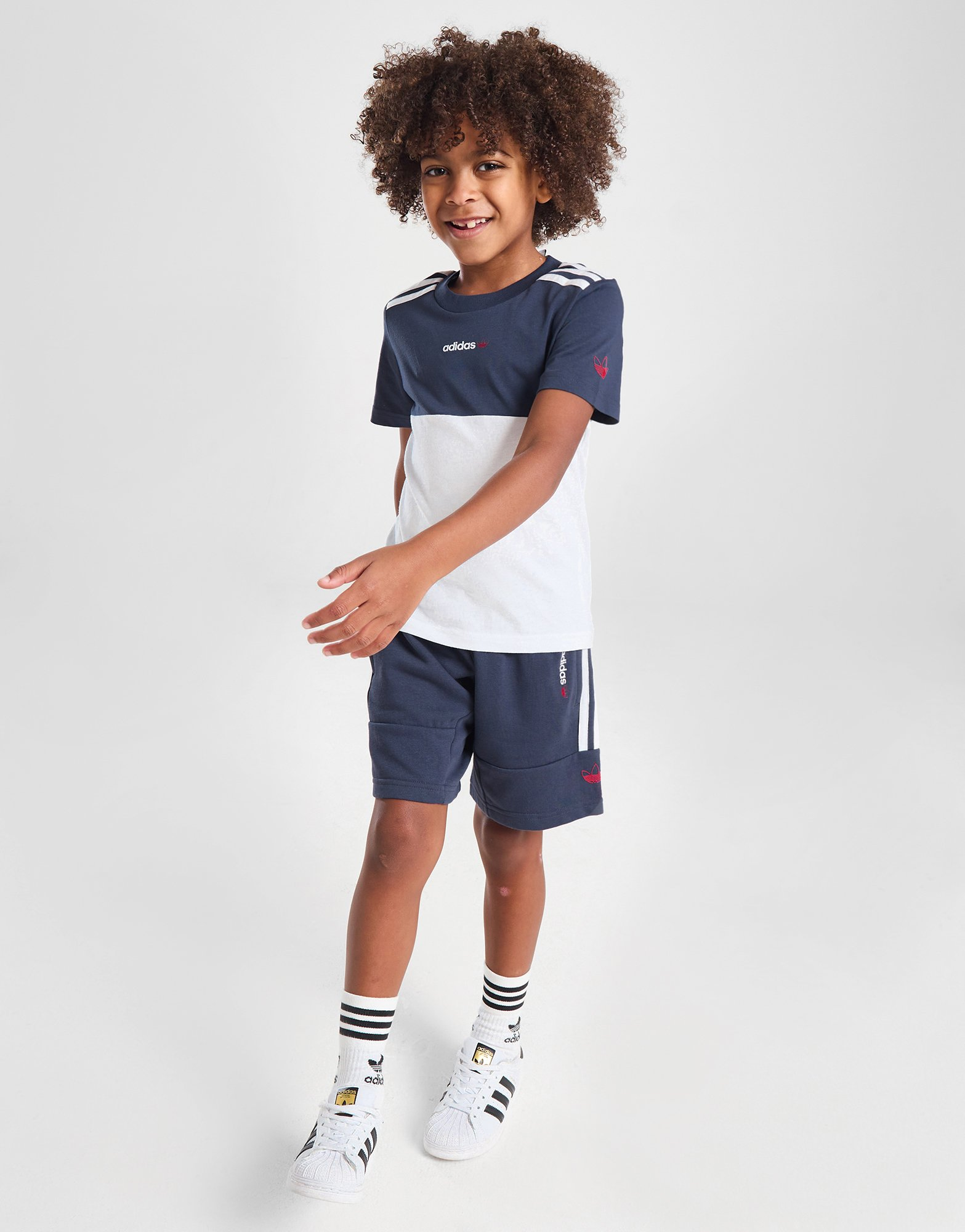 adidas Originals Ensemble T-shirt/Short Colour Block Enfant