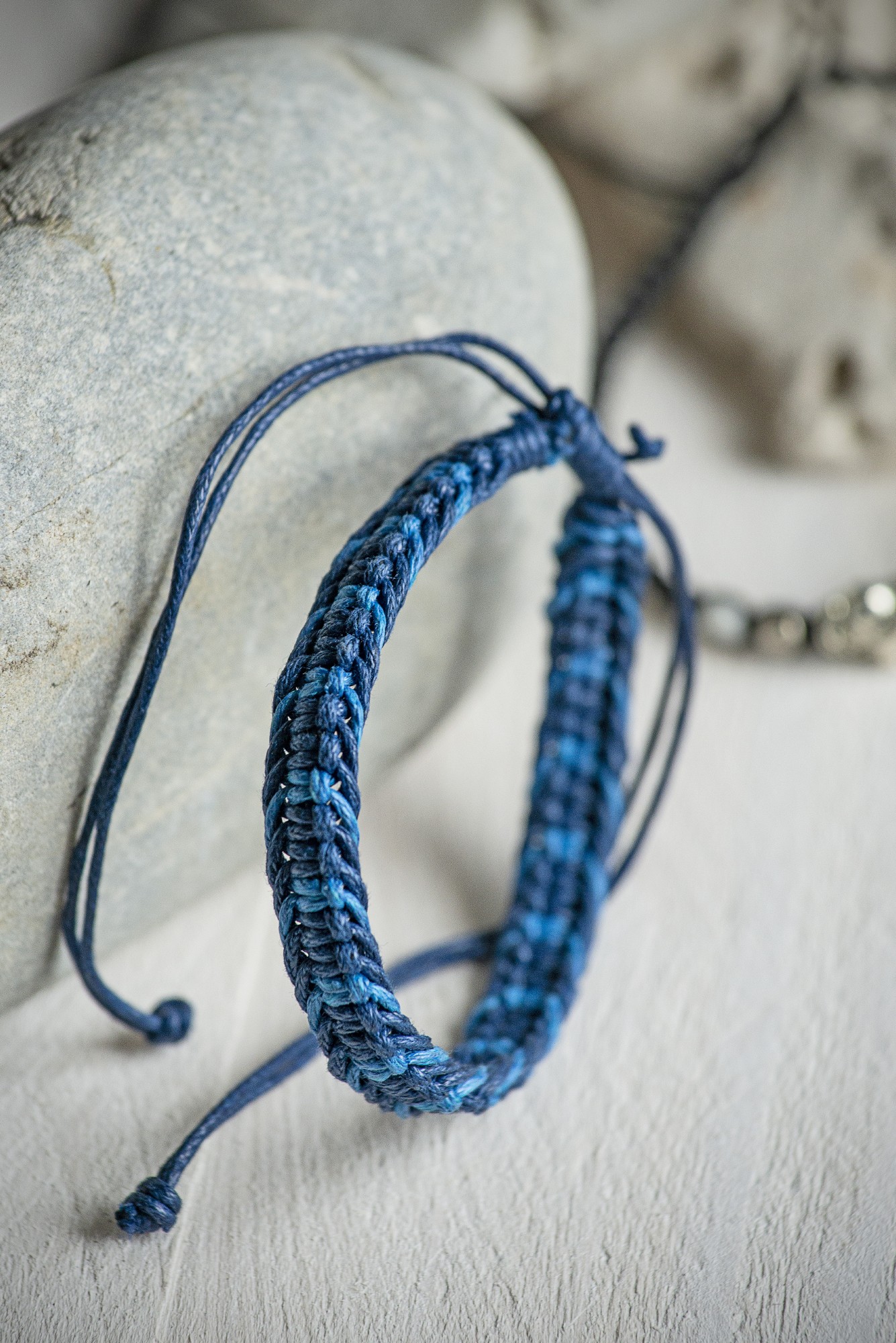 Armband 'Temperance', blau, lila, T 4,5 cm, B 4,5 cm, H 0,5 cm günstig bestellen