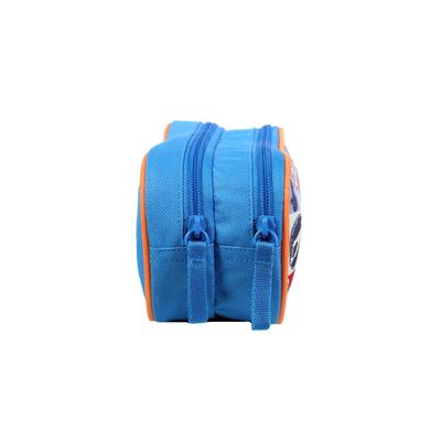 Trousse rectangulaire Phileas Skate - 2 compartiments - bleu - Bagtrotter