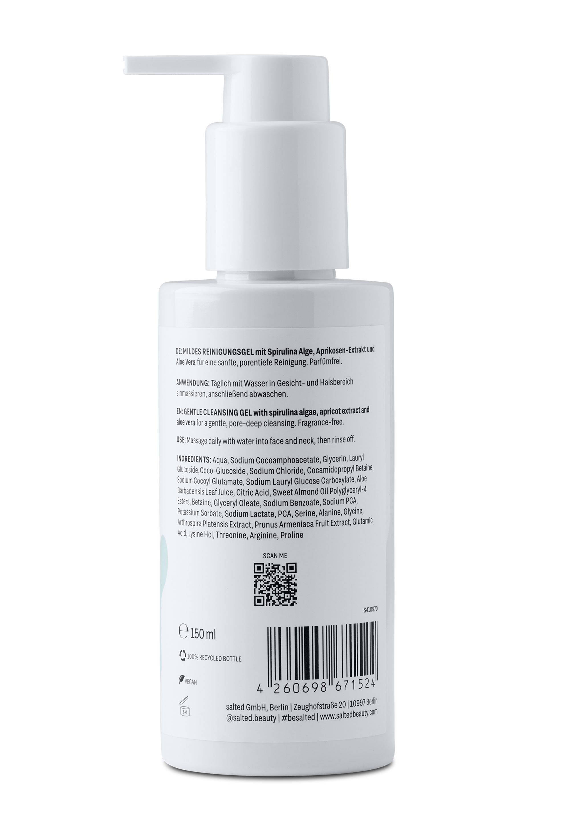 Mildes Reinigungsgel Pure