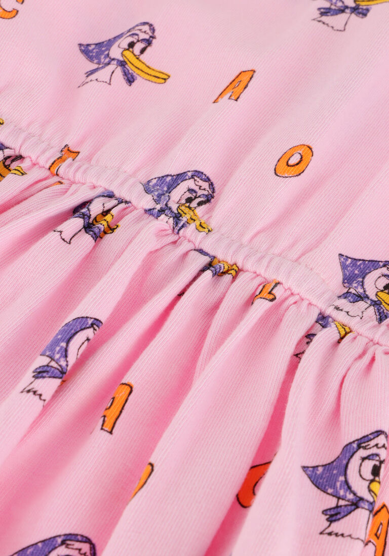 WANDER & WONDER roze wander & wonder mini jurk franca dress
