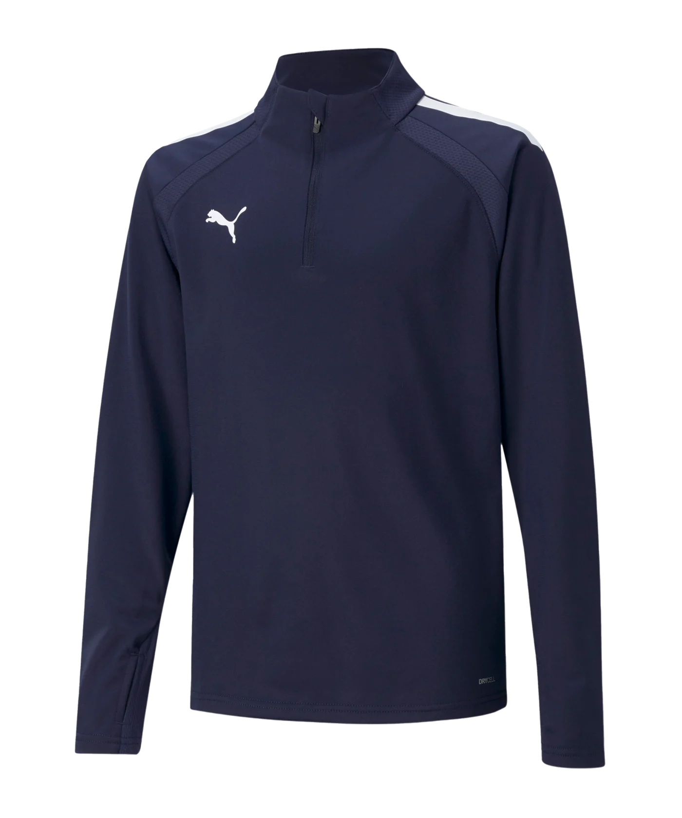 PUMA teamLIGA HalfZip Sweatshirt Kids Blau F06