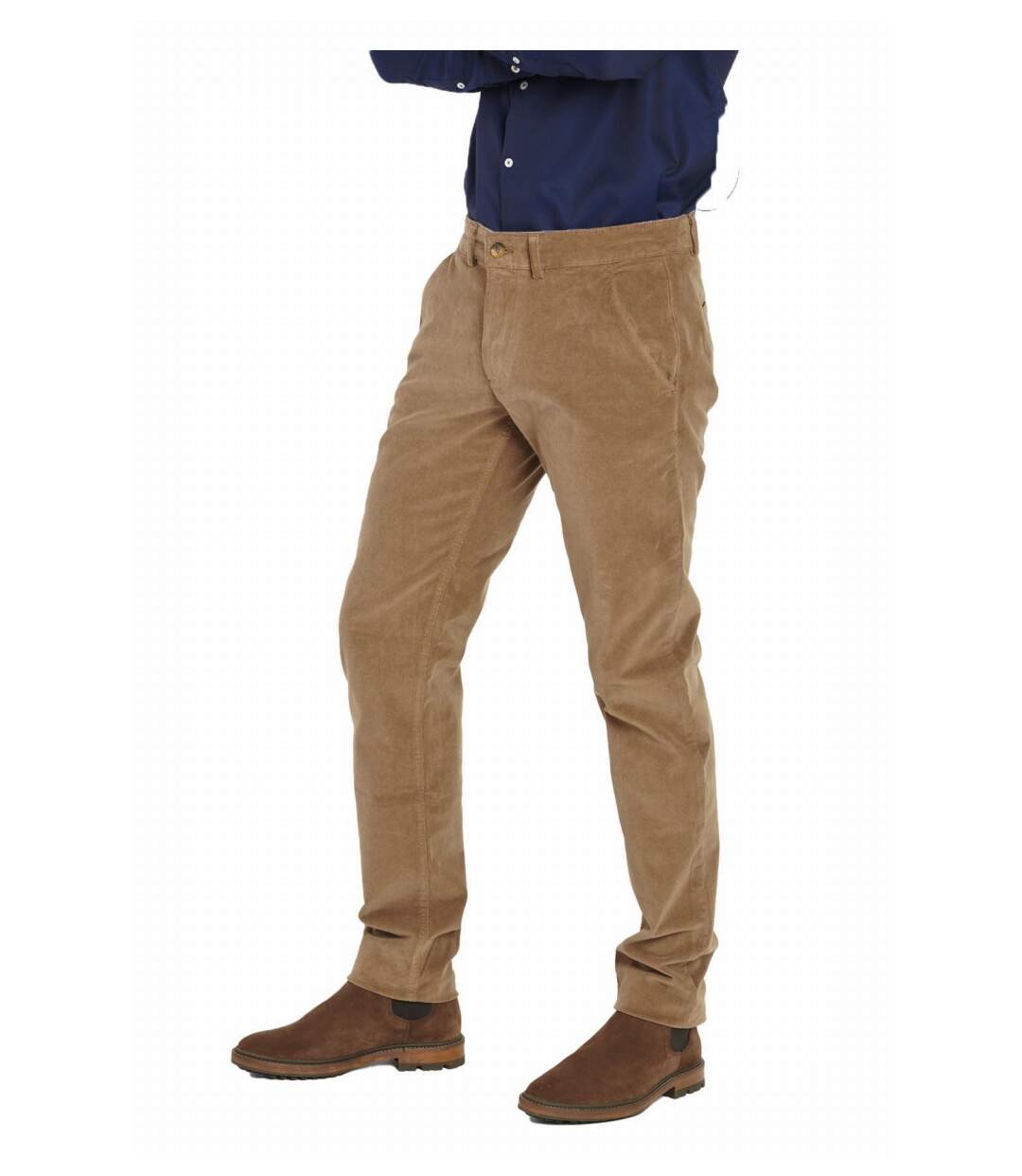 Pantalon chino velours cotelé