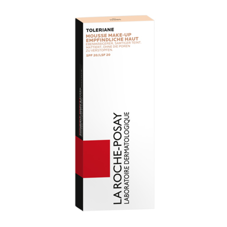 La Roche-Posay Toleriane Teint Mousse Make-up 01 Ivory, 30 ml