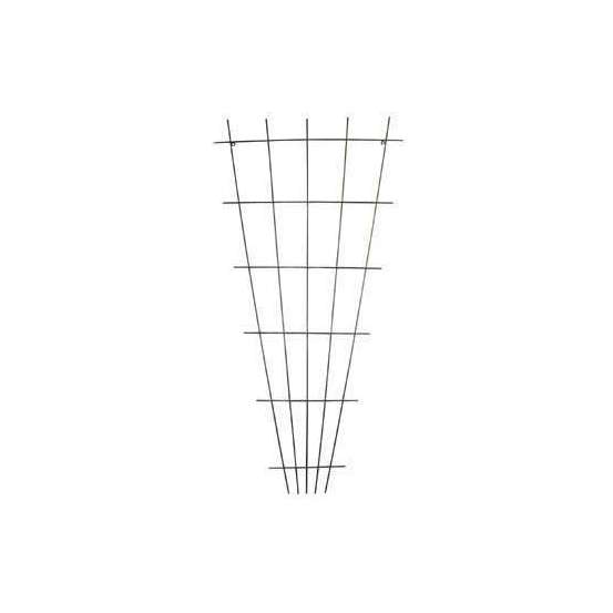 Eventail, en acier - l.56 x H.150 cm