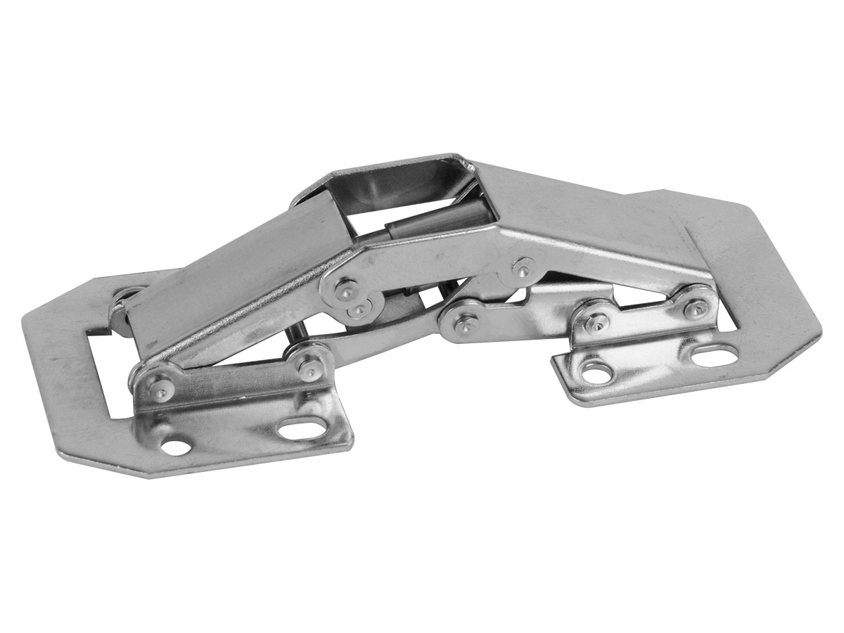 Obelink Easy-On metalen kastklep scharnieren (2x stuks) - silver