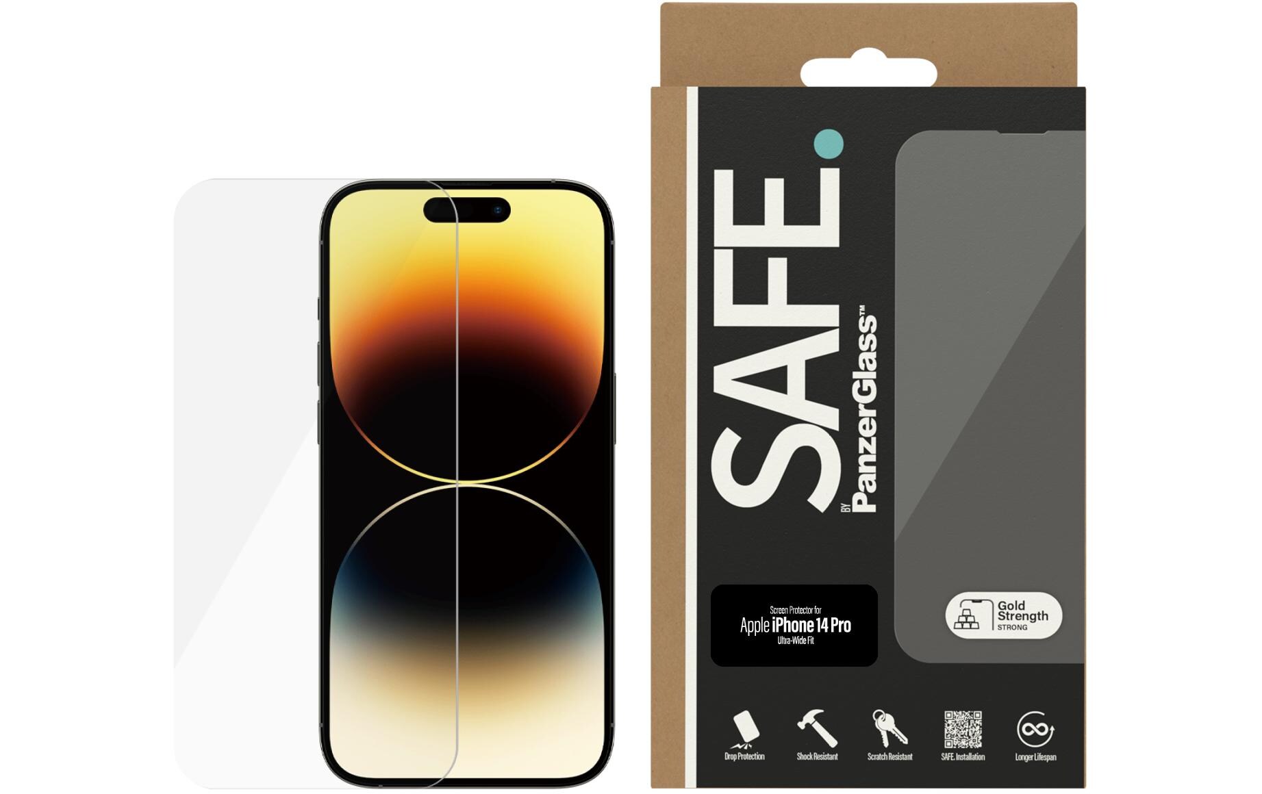 Displayschutz Case Friendly iPhone 14 ProDisplay-Schutzfolie für das Apple iPhone 14 Pro