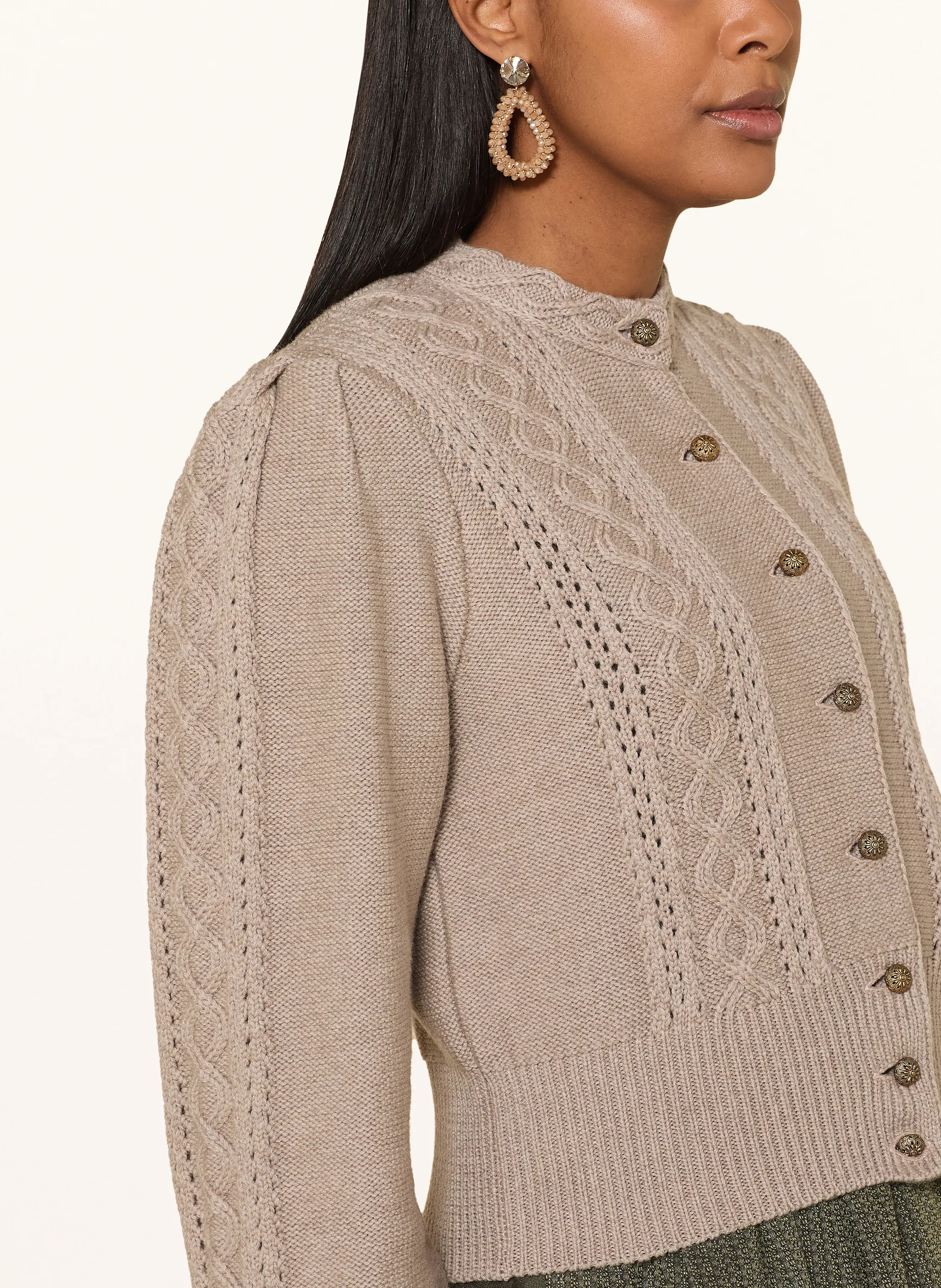 Gottseidank Trachtenstrickjacke LEA aus Merinowolle