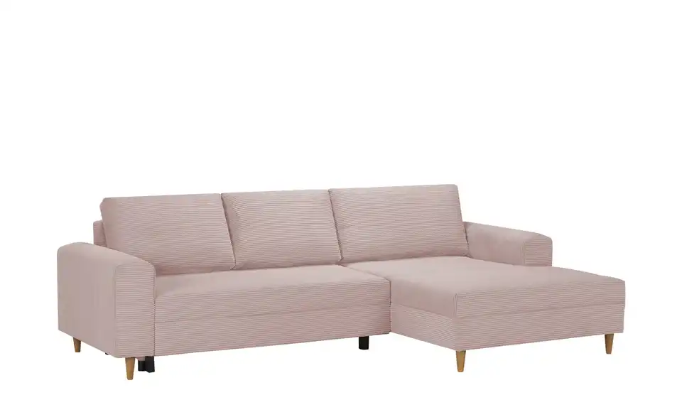 Ecksofa Bern Rosa rechts