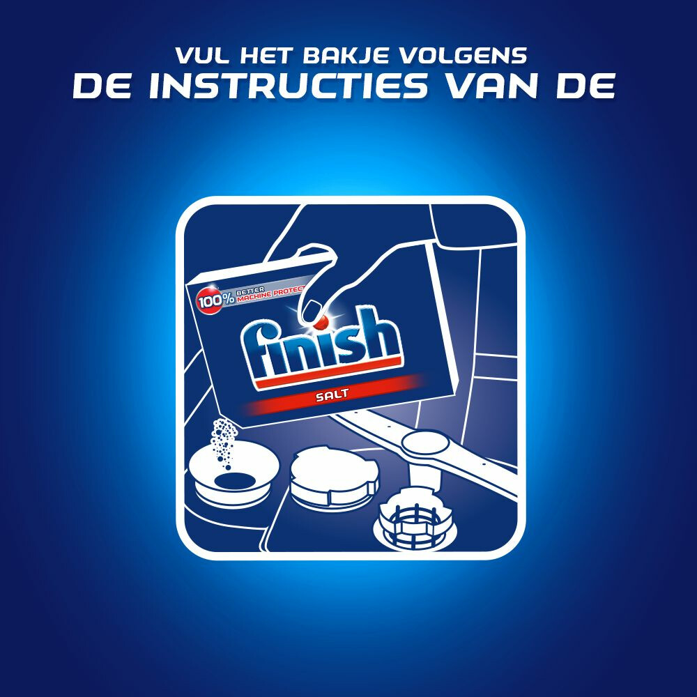 Finish Vaatwasmachine Zout4 kg