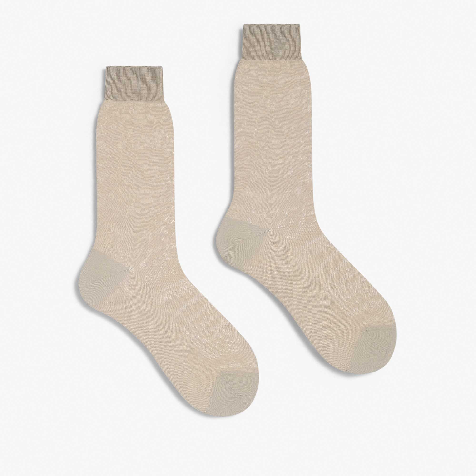 Chaussettes Scritto en Coton
