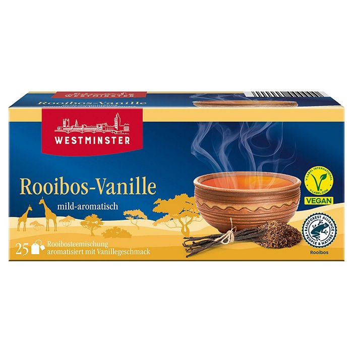 WESTMINSTER Kräutertee 50 g, Rooibos Vanille