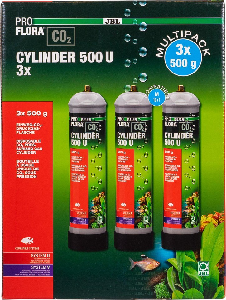 JBL - Proflora U500 X3 Cylinder Co2