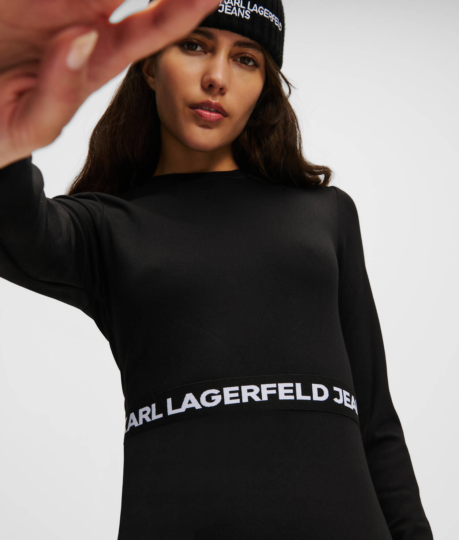 ROBE T-SHIRT À MANCHES LONGUES KLJ