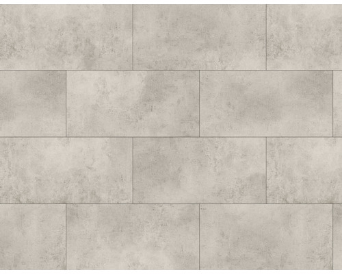 Tonga Limore Dryback vinyltegel, om te lijmen, lichtgrijs, 60x30 cm