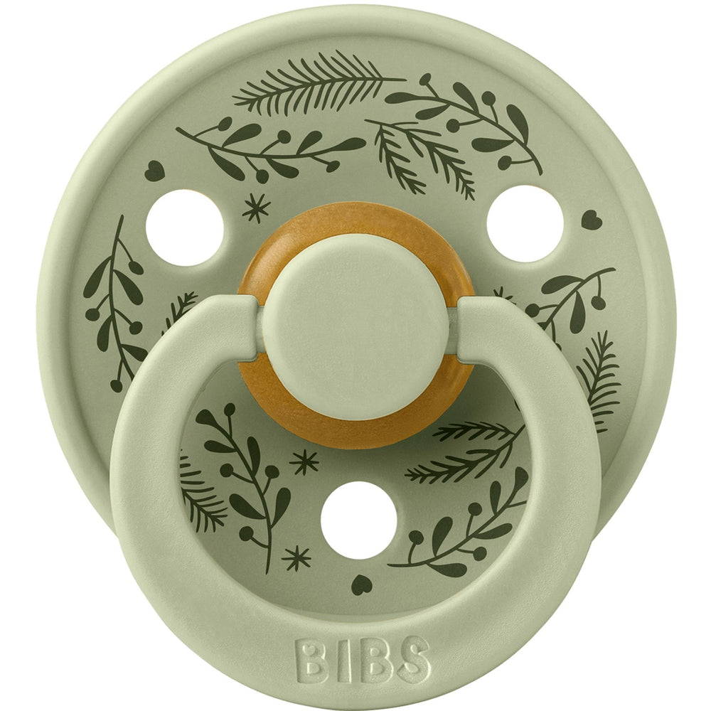 Køb Bibs Sage/Hunter Green Sut Colour Holiday Leaf 2-Pak Latex