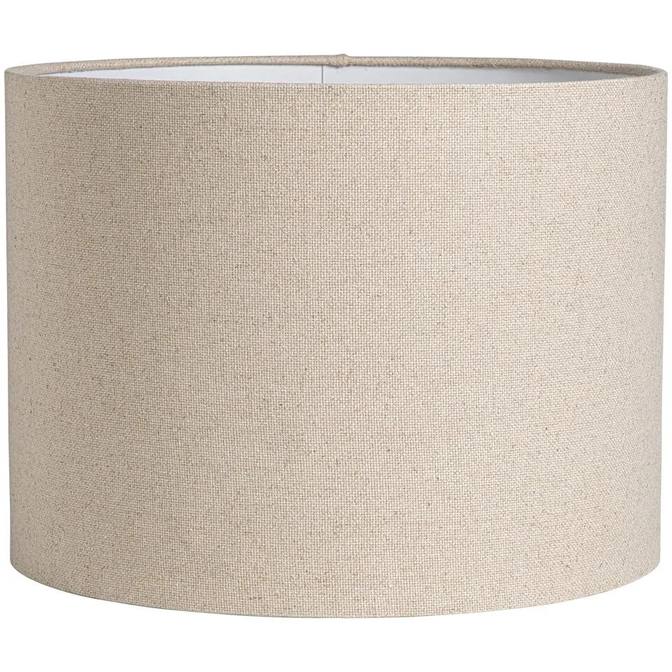 Lampenkap Luna cilinder naturel 30xØ40 cm