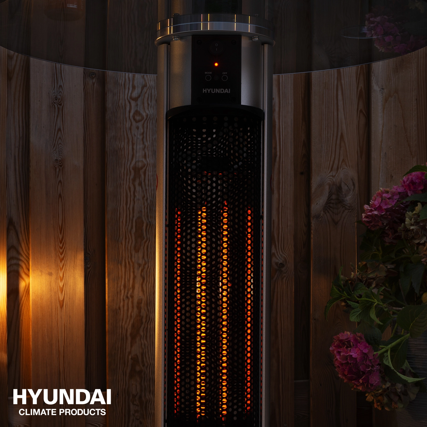 Hyundai 68821 Infrarood statafel - 1600W - 230V