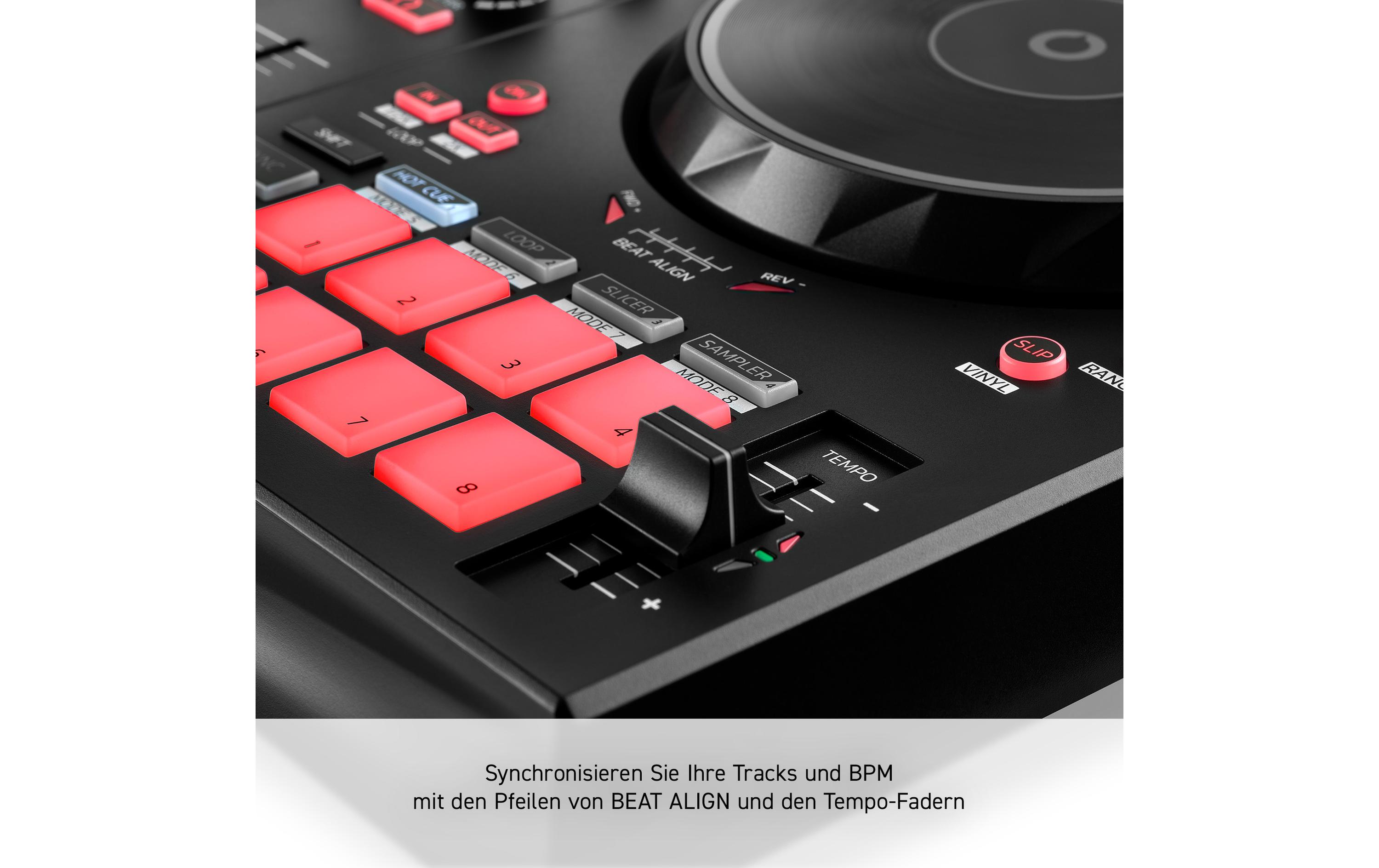 DJ-Controller DJControl Inpulse 300 – MK2<br>DJ-Controller für den einfachen Einstieg ins Mixen