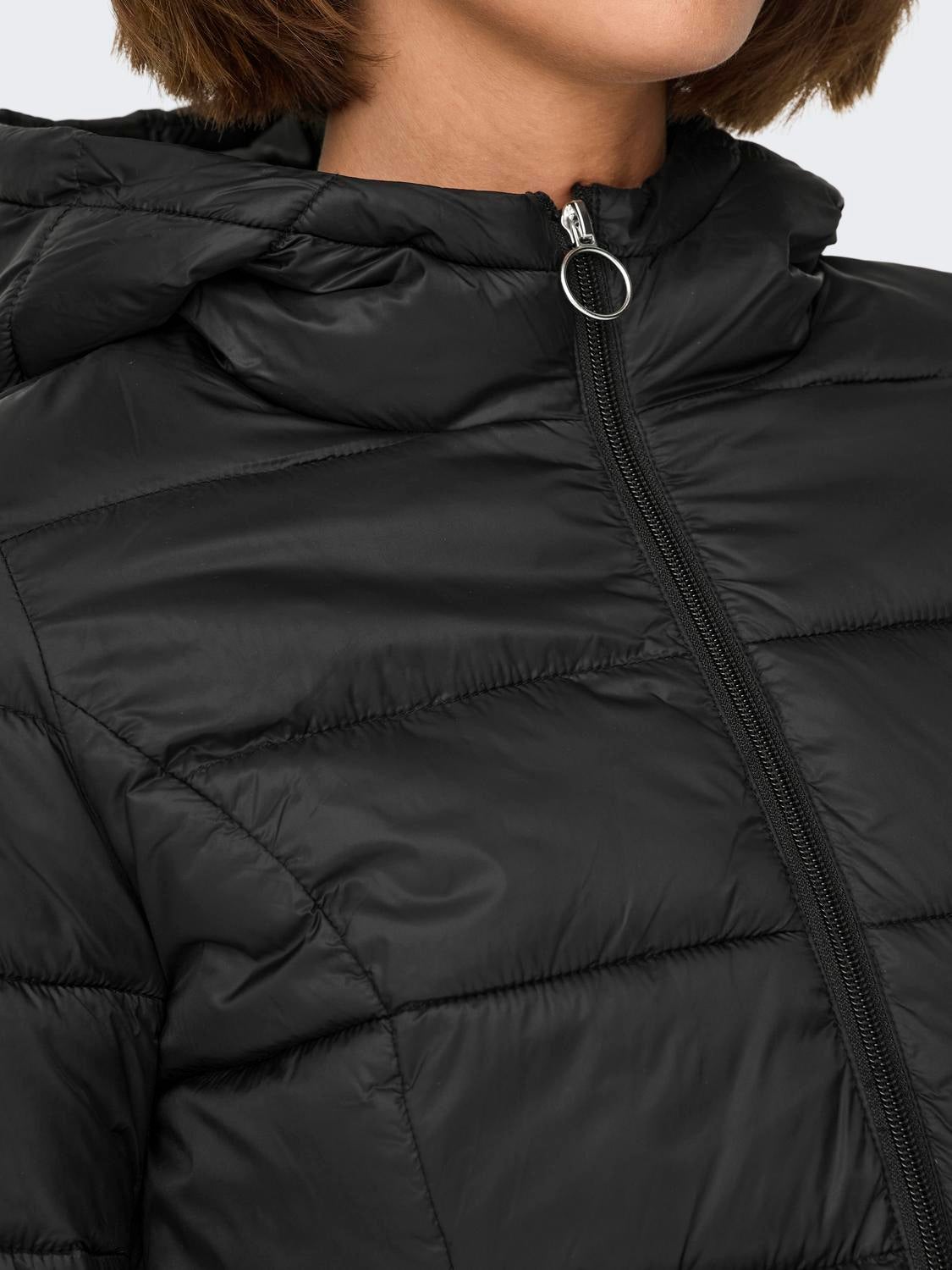 JDYZULU Steppmantel Black