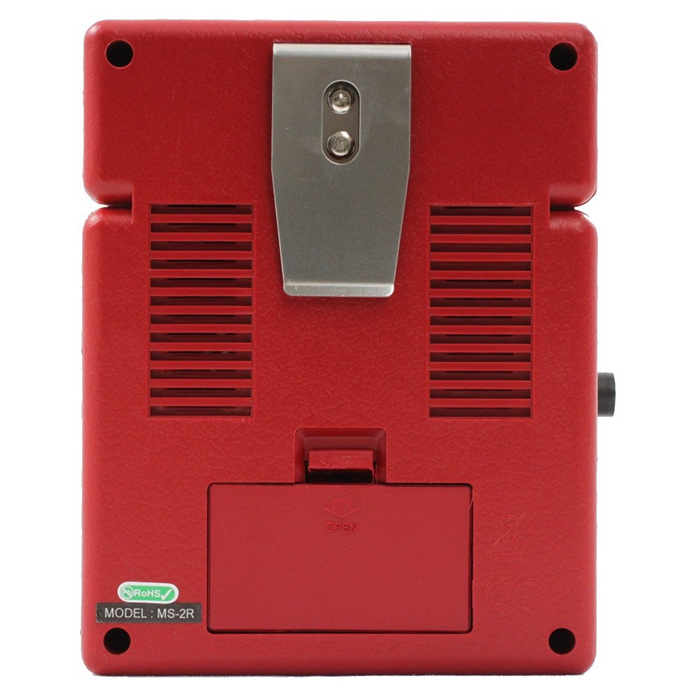 Marshall MS-2R miniatuur batterij gitaarversterker red