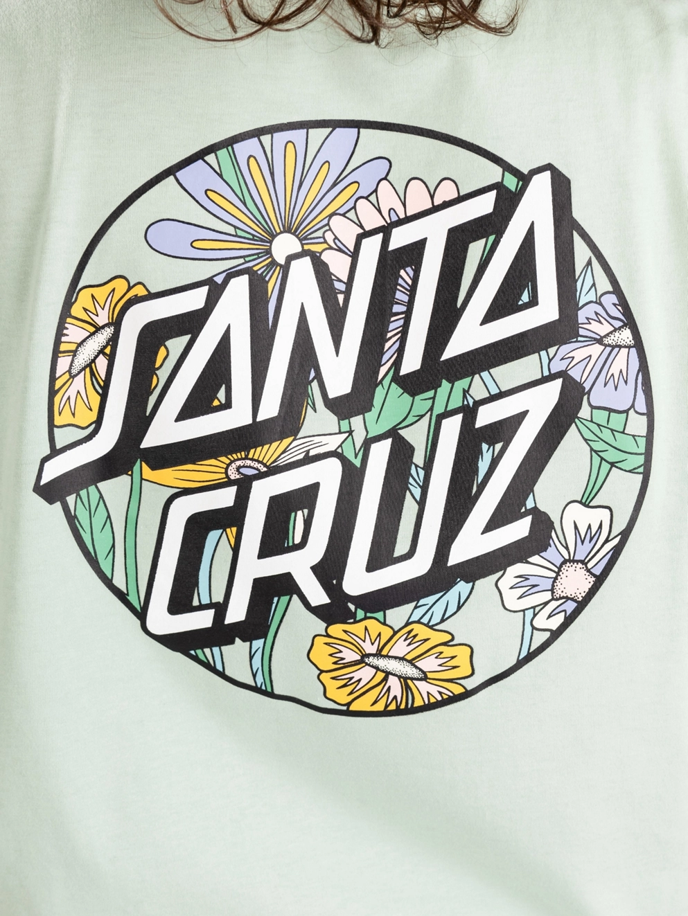 Santa Cruz Field Dot T-Shirt pale sage