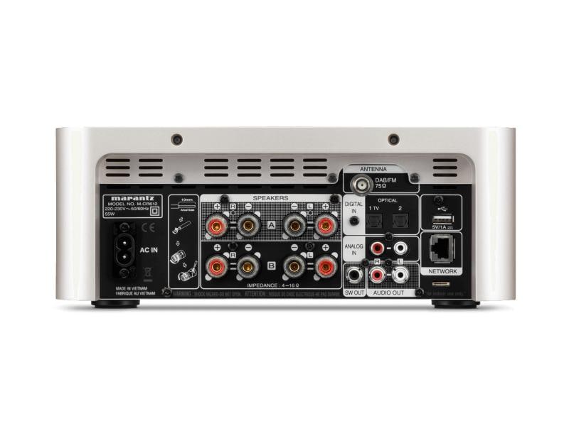Marantz Stereo-Receiver Melody X (M-CR612) Gold; Silber HiFi-Netzwerk-CD-Receiver